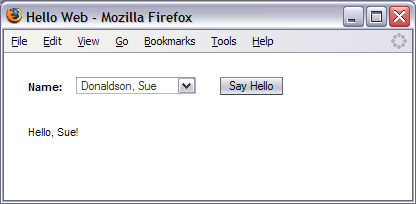 public String hellobutton_action() { String name = (String)nameField.getText(); hellotext.settext("hello, " + name + "!"); return null; 5. Bold olarak görünen 1.