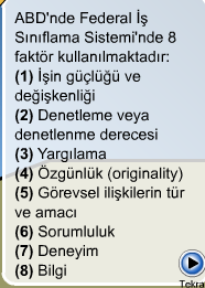 Aşama 2: Değerleme ve Sınıflama Aşaması Değerleme ve sınıflama aşamasında iş tanımları ve iş gerekleri, iş sınıf tanımları ile karşılaştırılarak işlerin hangi sınıflara girdiği