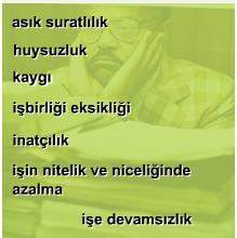 Personelin hoşnutsuzluğu devam eder ve bunların sebepleri ortadan kaldırılmazsa, rahatsızlık büyük bir olasılıkla artacak, böylece, işgücü verimliliği azalacaktır.