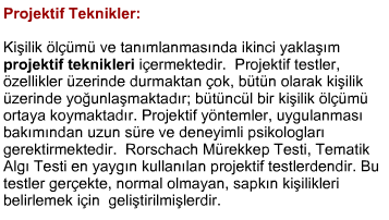 3. İlgi Testleri Personel seçimi alanında kullanılan üçüncü grup testler ilgi testleridir.