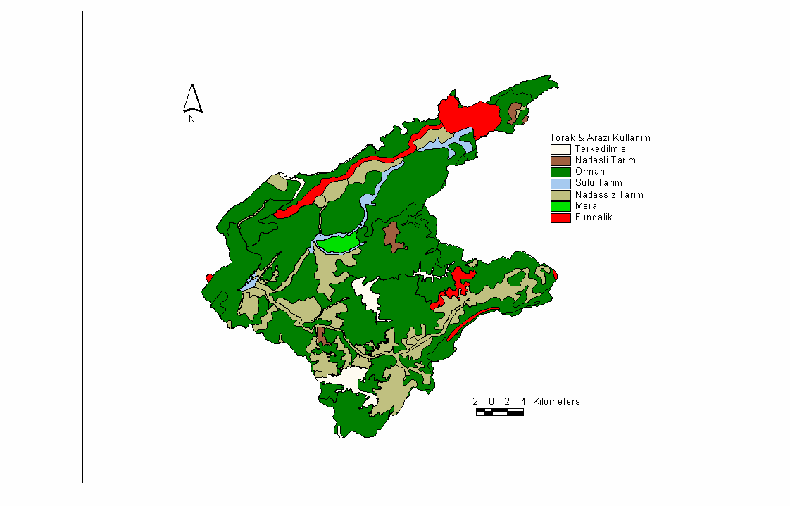 üzerindeki yerleri ortaya çıkmıģ olur. Bu iģlem kontrollü sınıflandırma olarak isimlendirilir.