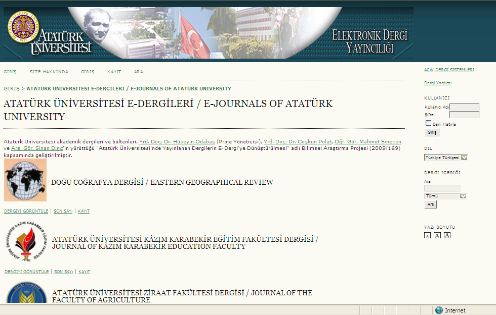 120 Atatürk Üniversitesi Elektronik