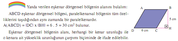 Şekil 4. Öğrenci çalışma kitabından örnek (Toker, 2011b) (Figure 4.