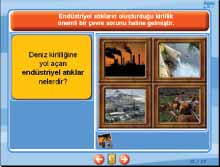 Slayt-21: Endüstriyel atıkların oluşturduğu kirlilik önemli bir çevre sorunu haline gelmiştir. Deniz kirliliğine yol açan endüstriyel atıklar nelerdir?