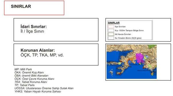 Sayfa/Toplam Sayfa: 33 / 86 Güncelleştirme Sayısı: 00 Şekil 12. Korunan Alanlar. Yüzme sularının özellikleri bulunduğu havzanın ve dahil olduğu su kütlesinin tipolojik özelliklerine de bağlıdır.