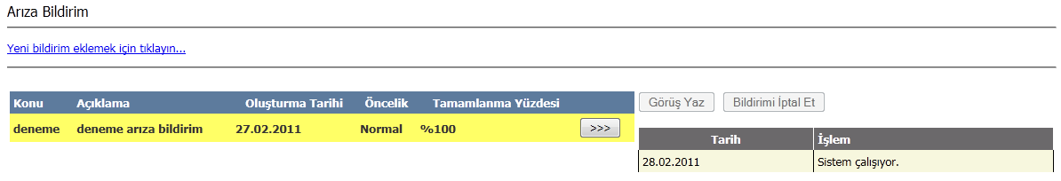 Tüm Ödemelerim sayfasında 3 ay sınırı olmadan yapmış olduğunuz tüm ödemeler listelenmektedir.