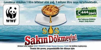 ATIK BİTKİSEL YAĞLAR Bilindiği gibi 1 lt atık yağ 1 milyon litre içme suyunu kirletebilmektedir. KullanılmıĢ bitkisel atık yağlar evsel atık su kirliliğinin %25 ini oluģturmaktadır.