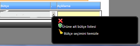 16-)Birim Fiyatı: Birim fiyatı kısmına geldiğimizde imlecimize tıklarız. Şekil 8 Tıkladığımızda karşımıza gelen ekranımızdır.