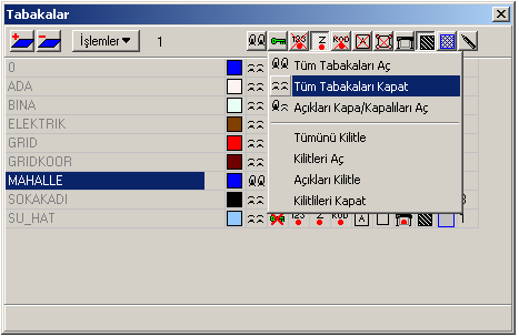 9. GRAFİK OBJELERİ OLUŞTURULAN VERİTABANI İLE İLİŞKİLENDİRME Veritabanında Mahalle Tablosuna verdiğimiz sınıf ismini Grafik Objeler üzerindede tanımlamamız gerekir.