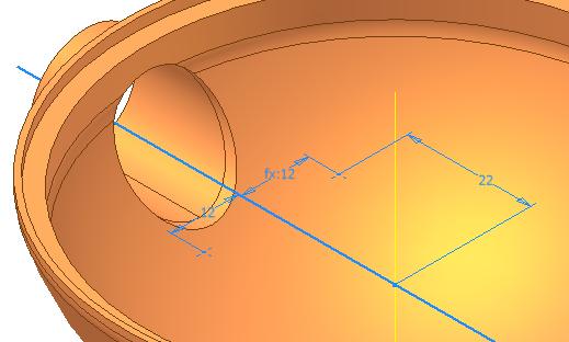 Stiffening Ribs seçeneğini işaretleyin. Aşağıdaki gibi değerleri ilgili yerlere girin. 2. Modeli bir miktar inceleyin. Daha sonra, ViewCube üzerine gelin ve sol üst köşede çıkan Home ikonuna basın. 3.