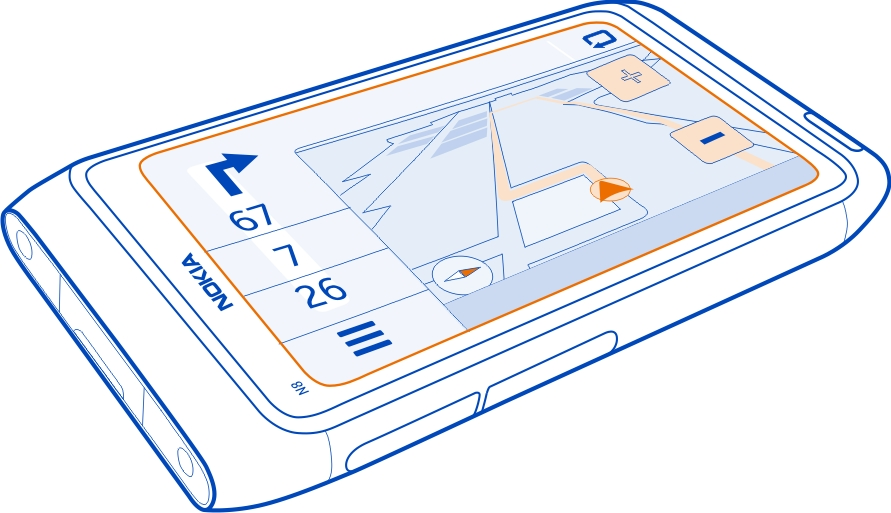 Haritalar 91 Bazı içerikler Nokia tarafından değil, üçüncü taraflarca üretilir. Bu içerikler hatalı olabilir ve kullanılabilirlikleri değişiklik gösterebilir.