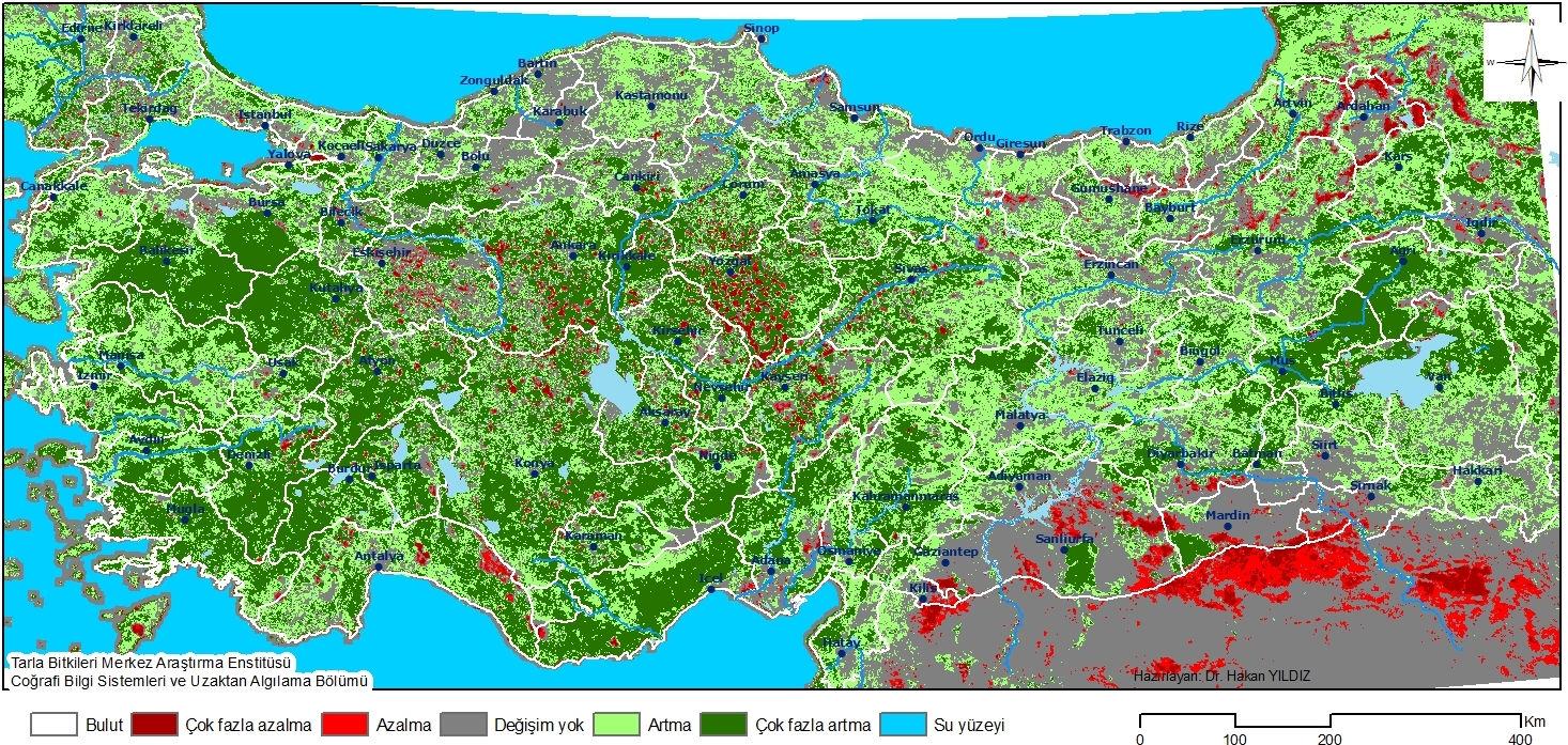 CROP MONITORING AND FORECASTING IN TURKEY