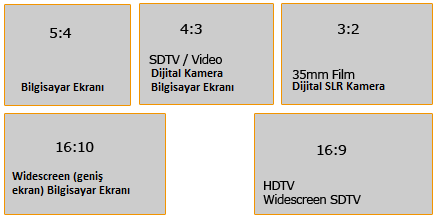 En/boy oranı (aspect ratio) Ekranın en ve boy oranlarını gösterir. Genelde bu oran 4:3 tür. Mesela 1024x768 çözünürlüğe sahip bilgisayarda en boy oranı 4:3 tür.