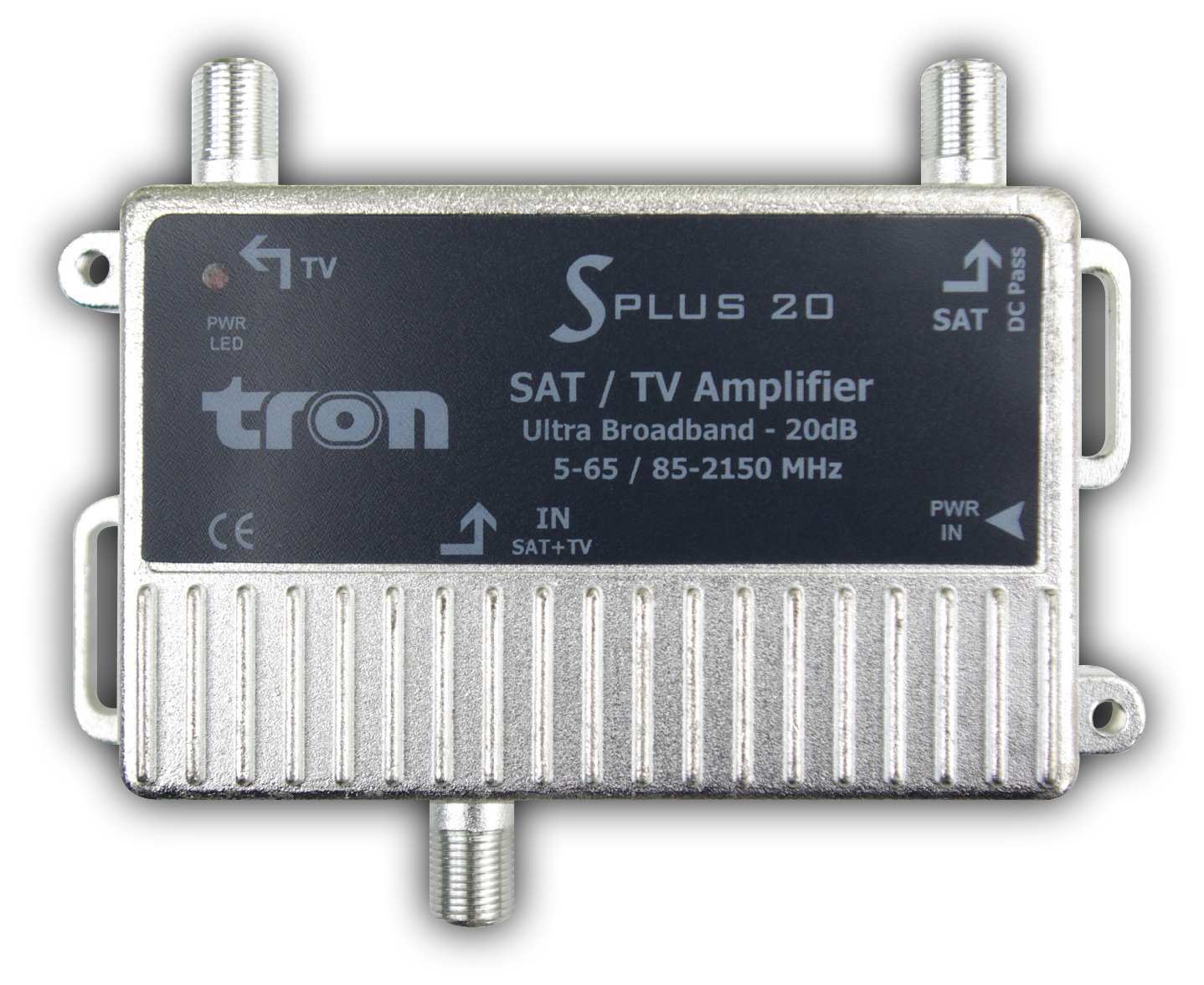 S-Plus 20 Uydu ve Kablo TV Ev Ýçi Yükselticisi (5-2150 MHz) Tanýtým S-PLUS 20 Uydu/TV Yükseltici, Uydu ve Merkezi Anten Sisteminizden (veya Kablo TV) gelen TV yayýnlarýnýn, ev içinde daðýtýmýnda