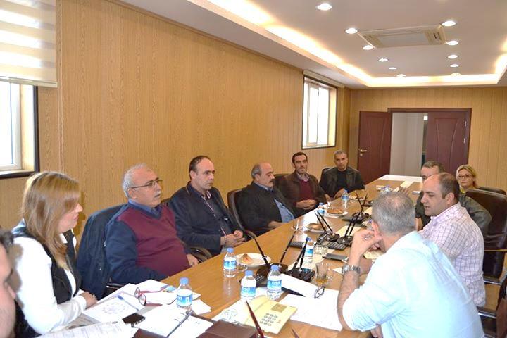 SESAM SAU Müdür Yardımcısı Yakup Köseoğlu ve Borsamız Danışmanı Yüksel Vardar Meslek Komitelerimiz ile bir araya