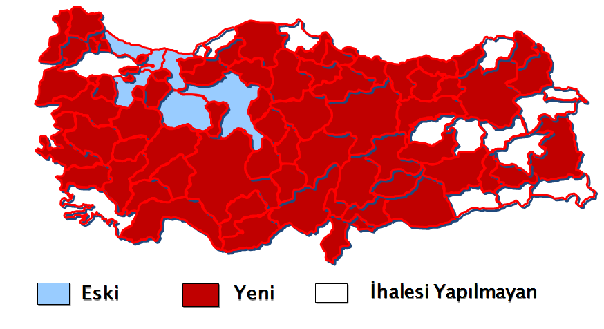 Bursa Ovaakça da kurulu EÜAŞ a ait Ovaakça Santralı ni besleyen tesislerin devir kapsamına alınması yönünde başlattığı dava süreçleri, uzun yıllar almış ve adı geçen dağıtım şirketleri lehine