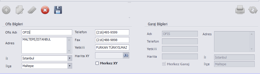 Ofis Düzenle Ofis Düzenlemek için öncelikle düzenlemek istediğiniz ofisi listeden seçip DÜZENLE tuşuna basmalısınız. Düzenleme işleminiz bittiğinde KAYDET tuşuna basmanız yeterlidir.