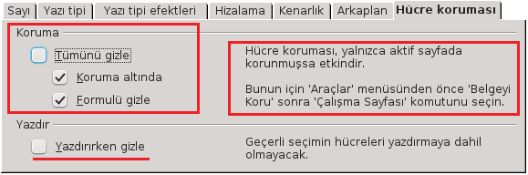 Hücre Kenarlıklarını Biçimlendirmek Resim 53: Hücre kenarlık çizgilerini biçimlendirme Çizgi biçem, genişlik ve rengini belirledikten sonra kullanıcı tanımlı alanında istediğiniz bir