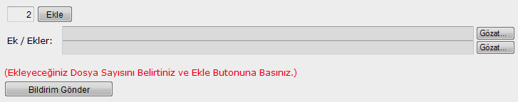 cek ve elektronik başvuru oluşturulamayacaktır. Dosyaların mutlaka uygun boyuta getirildikten sonra sisteme eklenmesi gerektiğinden CD ile gönderilen dosyalar işleme alınmamaktadır.