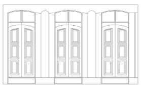 119 Şekil 4.113. Demirciyan Evi Batı Cephe Dolap Görünümü, 2011 Diğer dolap ise; 0,71 x 0,41 x 2,18 m. boyutlarında üç raflı, kapaksız ve çeşitli süs eşyalarının sergilendiği bir dolaptır.