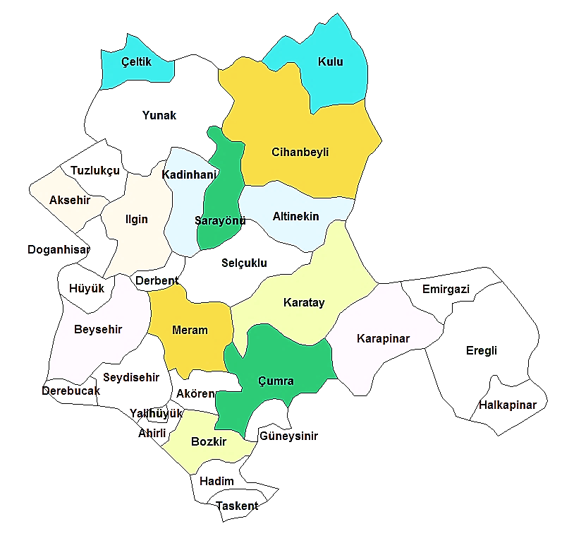 Konya ve ilçelerinde faaliyette bulunan Radyo Kanalı adedi 29 dur. Radyolardan 15 i Konya il merkezinde, diğerleri ise 8 farklı ilçede hizmet göstermektedir.