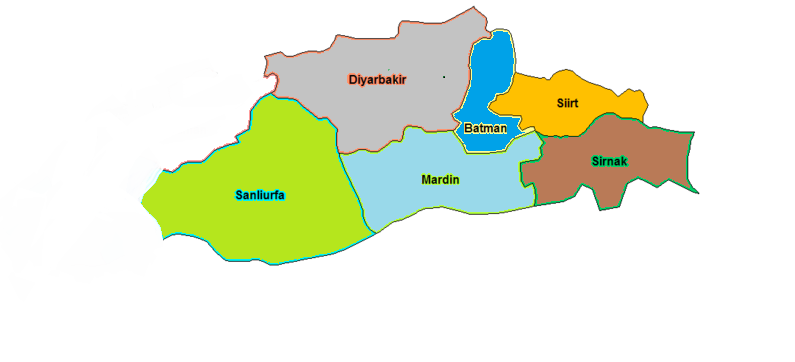 RAKAMLARLA DİCLE EDAŞ DİCLE EDAŞ FAALİYET BÖLGESİ VE GÖREVLERİ Dicle Elektrik Dağıtım A.Ş Güneydoğu Anadolu Bölgesinde TUİK istatistiklerine göre 5.634.