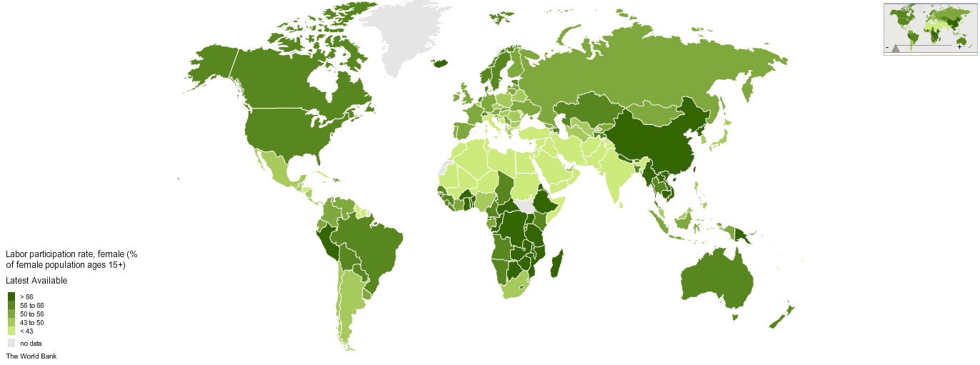 36 Kadınların İşgücüne Katılma Oranları, 2010 Kaynak: Dünya Bankası Kaynak: Dünya Bankası Toplumsal Cinsiyet Eşitliği Atlası, 2012 Türkiye ve TR83 Bölgesi İşgücüne Katılma ve İstihdam Oranları, 2011