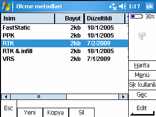 Baz Telsiz ayarları ; Kayıt üzerine basılarak yapılan değişikliler kayıt edilir.