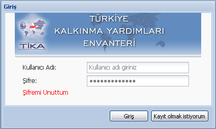 PROGRAMI KULLANMAYA BAġLARKEN Form giriģlerinde geriye dönüģü olmayan kategori, sektör ve ülke seçimleri ile bölgesel projelerin sisteme girilmesinde dikkat edilmesi gereken hususlar anlatılacak.