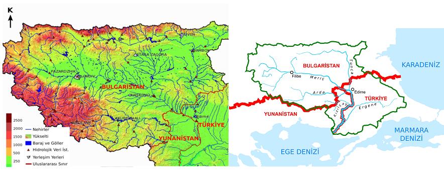 Meriç nehri havzasında Türkiye'nin kıyıdaģ ülkelerle yaptığı anlaģmalar iki ana baģlıkta incelenebilir.