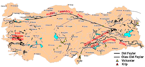 şekillenmesinde bu levhalar arasındaki hareketler etkili olmaktadır.