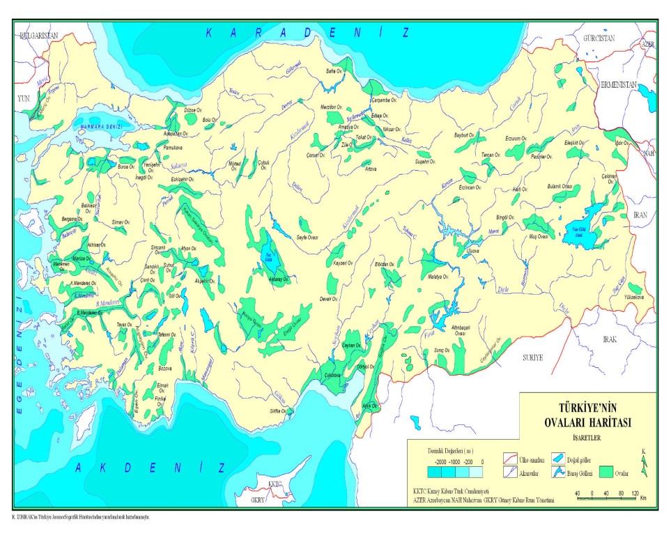 Yayla daha çok yaz aylarında hayvan otlatılan, ya da turizm amaçlı kullanılan geçici bir yerleşme şekli iken; plato bir yeryüzü şeklidir. Platolar Türkiye nin önemli ve yaygın bir yeryüzü şeklidir.