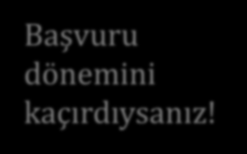 Öğrenci Evlerine Başvuru ve Yerleştirme Başvuru dönemini kaçırdıysanız!