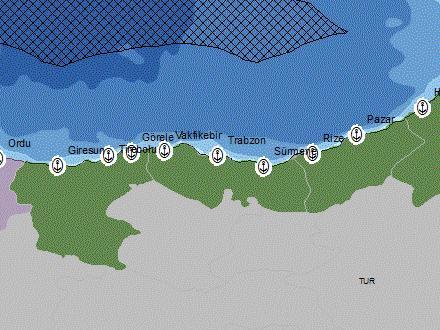 Türkiye için Balast Suyu Durum Değerlendirme Raporu 21 Trabzon Bölge Müdürlüğü 503,672 99,543 77,573 23,151