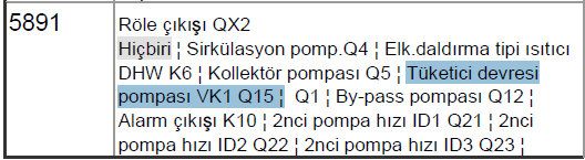 Örneğin H5 girişini aşağıdaki gibi köprüleyiniz. Sonrasında Mühendis Konfigürasyon sayfasında H5 girişinin işlevini aşağıdaki şekilde Tüketici devresi 1 olarak atayınız.