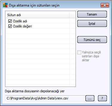 o Satır sayısını menü ağacında görüntüle - etkinse menü ağacındaki her öğe köşeli ayraçlar içinde kullanılan satır sayısını yansıtan bir sayı içerecektir.