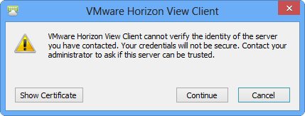 Hizmet Erişimi Ayarlarını Yapılandırma 4.5.10 VMware View veya Horizon View Hizmetlerine Erişme VMware View veya Horizon View hizmetlerine erişmek için aşağıdakileri yapın: 1.
