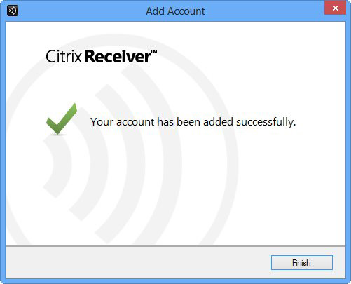 Başlarken Citrix Hizmetlerine Erişme 2. Masaüstünde Citrix Receiver'ı çift tıklatın. 3.