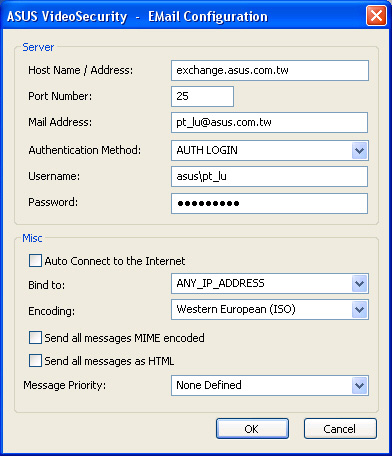 4. Eposta parametrelerini yap land rmak için Sending Mail Settings (Posta Gönderme Ayarlar )'e t klay n.