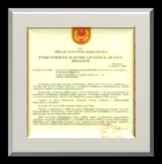 ŞİRKET PROFİLİ Sertifikalar AQAP-2110 Quality System Certificate (Design, Development and Production for NATO Quality Assurance Requirements) ISO 9001:2000 Quality