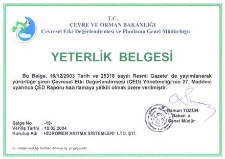 ÇED ÇALIŞMASI YAPACAK EKİBİN, MESLEKİ VE ÇEVRE KONUSUNDAKİ TECRÜBESİNİN UYGUN OLMASI ÇED YÖNETMELİĞİ EK-1 LİSTESİNDEKİ PROJELER ÇED RAPORU EK-2 LİSTESİNDEKİ PROJELER PROJE TANITIM DOSYASI TEK