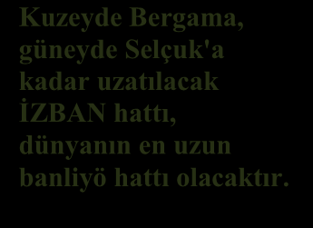 havaalanları yapımı da planlanmaktadır.