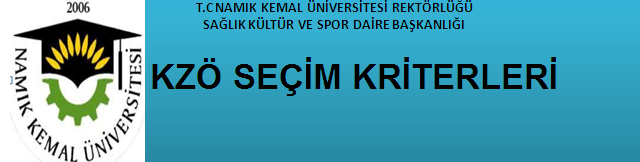 Birimlerin KZÖ seçme komisyonu birimlerin talepte bulundukları işlere müracaat eden öğrencileri iş başvuru formlarını değerlendirerek seçeceklerdir.