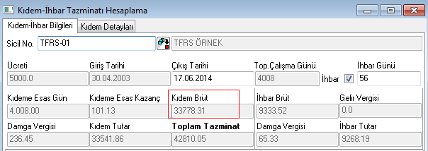 Netsis İK/Bordro Paketinde TFRS Uygulaması Konu ile ilgili, Personel Sabit Bilgileri ekranından, yeni eklenen SGK ya göre Emeklilik Tarihi ve Sigorta Giriş Tarihi bilgilerinin girilmesi gerekmektedir.