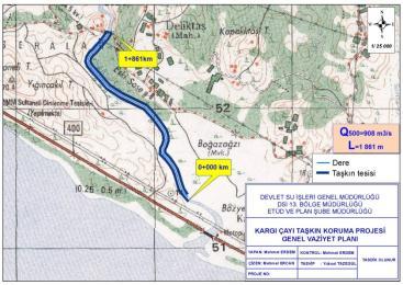 42 Antalya Gelişim Planı ANTALYA-ALANYA TÜRKLER BELDESİ KARGI ÇAYI 3. KISIM Türkler Beldesi nin Kargı Çayı taşkınlarından korunması sağlanacaktır. İnşaat safhasında/devam Ediyor.