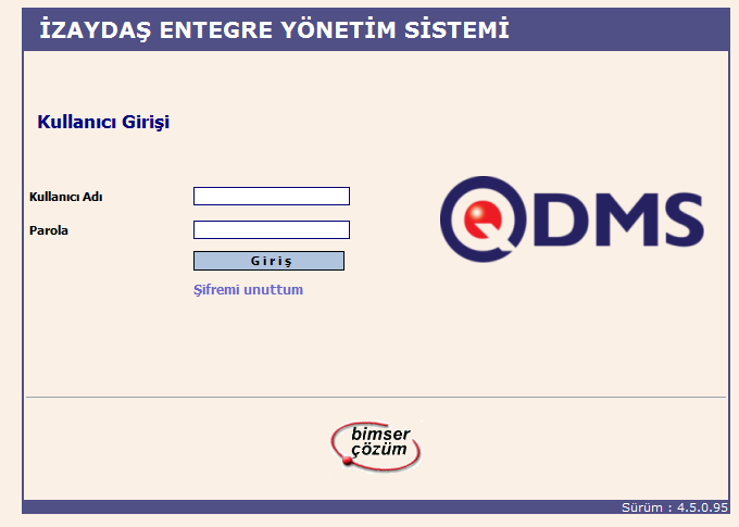 EYS Yönetim Temsilciliği ĠyileĢtirme Faaliyetleri; Kullanılan QDMS Programının yeni versiyonu ile ilgili BĠMSER ile toplantı yapıldı, yeni versiyon tanıtımı yapıldı, yeni versiyona geçiģle ilgili