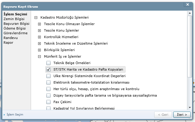 Görüntülenen kayıtların listeden kaldırılması için kayıt seçilir ve sağ üst köşede yer alan sil butonuna tıklanır.