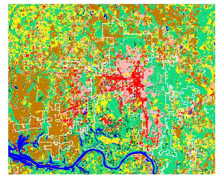 Landsat ETM görüntüsünün maximum-likelihood yöntemine göre sınıflandırılması[22] Uydu görüntülerini sınıflandırma işlemi için, öncelikle arazide var olan özellikler belirlenmelidir.