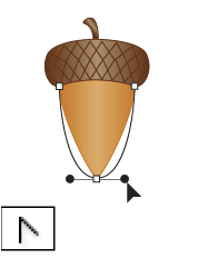 ILLUSTRATOR CS3 26 Seçim aracı (V), nesnelerin tamamını seçer. Doğrudan Seçim aracı (A), nesneler içindeki noktaları veya yol parçalarını seçer.