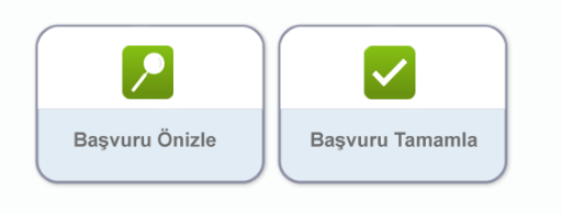 6.ADIM: Tüm formları doldurduktan ve destekleyici belgeleri tarayarak sisteme yükledikten sonra başvurunuzu onaylayınız. 7.